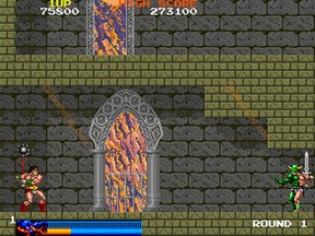 une photo d'Ã©cran de Rastan Saga sur Arcade